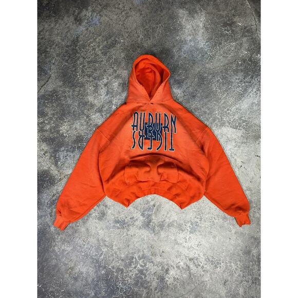 Vintage Thrashed Auburn Tigers Hoodie